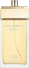 Парфумерія, косметика Dolce&Gabbana Light Blue Sun - Туалетна вода (тестер без кришечки)