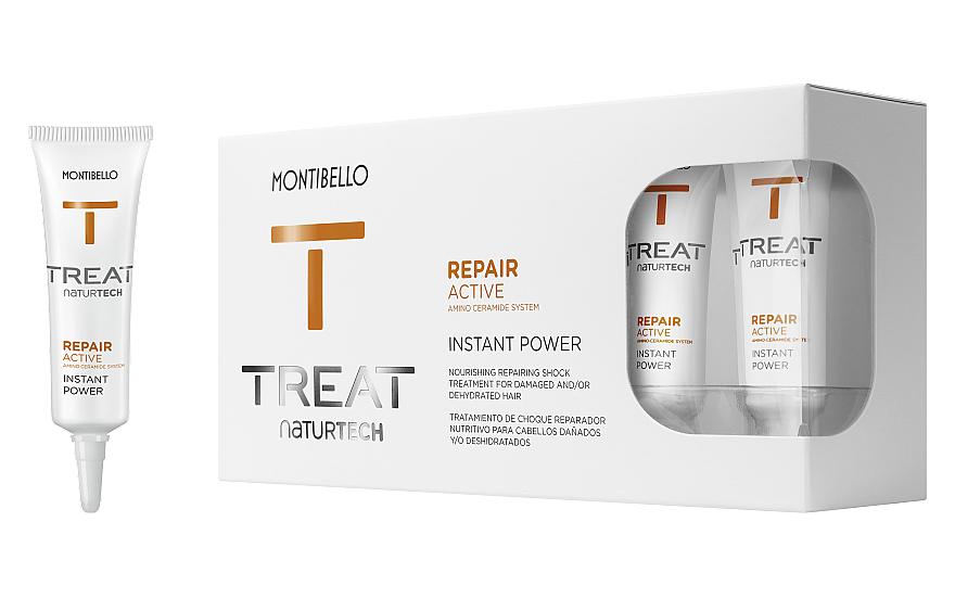 Средство для поврежденных волос - Montibello Treat NaturTech Repair Active Instant Power — фото N1