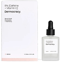 Духи, Парфюмерия, косметика Сыворотка для лица 5% кофеин + витамин C - Dermocracy 5% Caffeine + Vitamin C Facial Serum