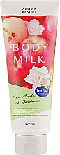 Парфумерія, косметика Молочко для тіла "Аромат яблука і гарденії" - Kracie Aroma Resort Body Milk