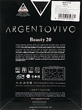 Колготки "Beauty" 20 DEN, nero - Argentovivo  — фото N2