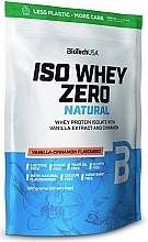 Протеин "Ваниль-корица" - BiotechUSA ISO Whey Zero Natural Lactose Free Vanilla Cinnamon Protein — фото N1