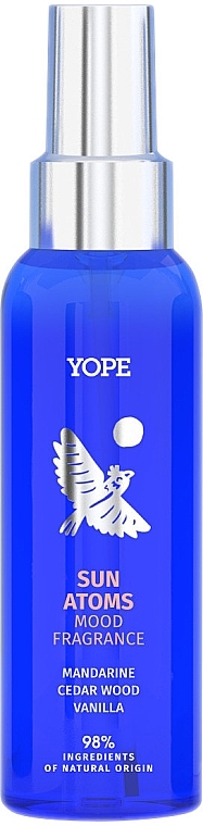 Натуральный спрей для тела - Yope Mood Fragrance Sun Atoms — фото N1