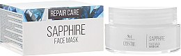 Парфумерія, косметика Природна сапфірова регенерувальна маска - Hristina Cosmetics SM Crystal Sapphire Face Mask