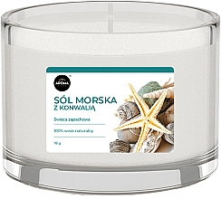 Aroma Home Basic Sea Salt With Lily Of The Valley - Ароматическая свеча — фото N2