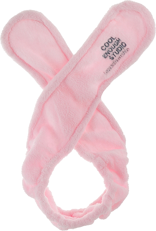 Косметическая повязка "Ушки зайки", розовая - Cosmo Shop — фото N1