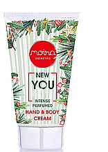 Крем для рук і тіла - Moira Cosmetics New You Hand&Body Cream — фото N1
