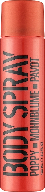 Спрей для тіла "Червоний мак" - Mades Cosmetics Stackable Poppy Body Spray — фото N1