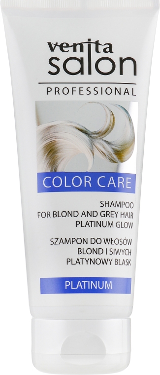 Шампунь для білого та платинового волосся - Venita Salon Color Care Revital Platinum Shampoo — фото N1