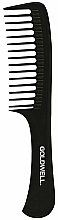 Гребень с ручкой, черный - Goldwell Coloring Tail Comb — фото N1