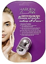 Косметичний інструмент для масажу та видалення шкірного жиру - Haruen Mini Matte Purple — фото N1