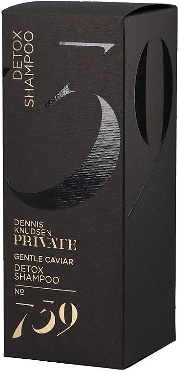 Детокс-шампунь для волосся з ікрою - Dennis Knudsen Private 739 Gentle Caviar Detox Shampoo — фото N2