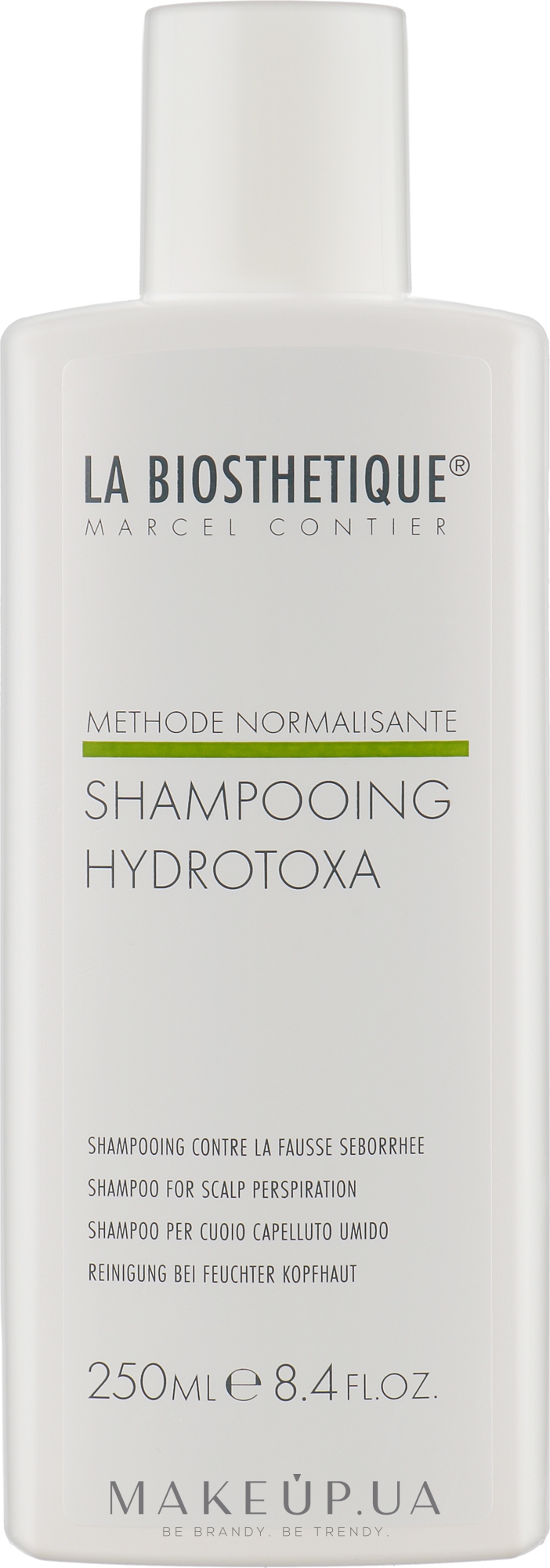 Шампунь для перезволоженої шкіри голови - La Biosthetique Methode Normalisante Shampooing Hydrotoxa — фото 250ml