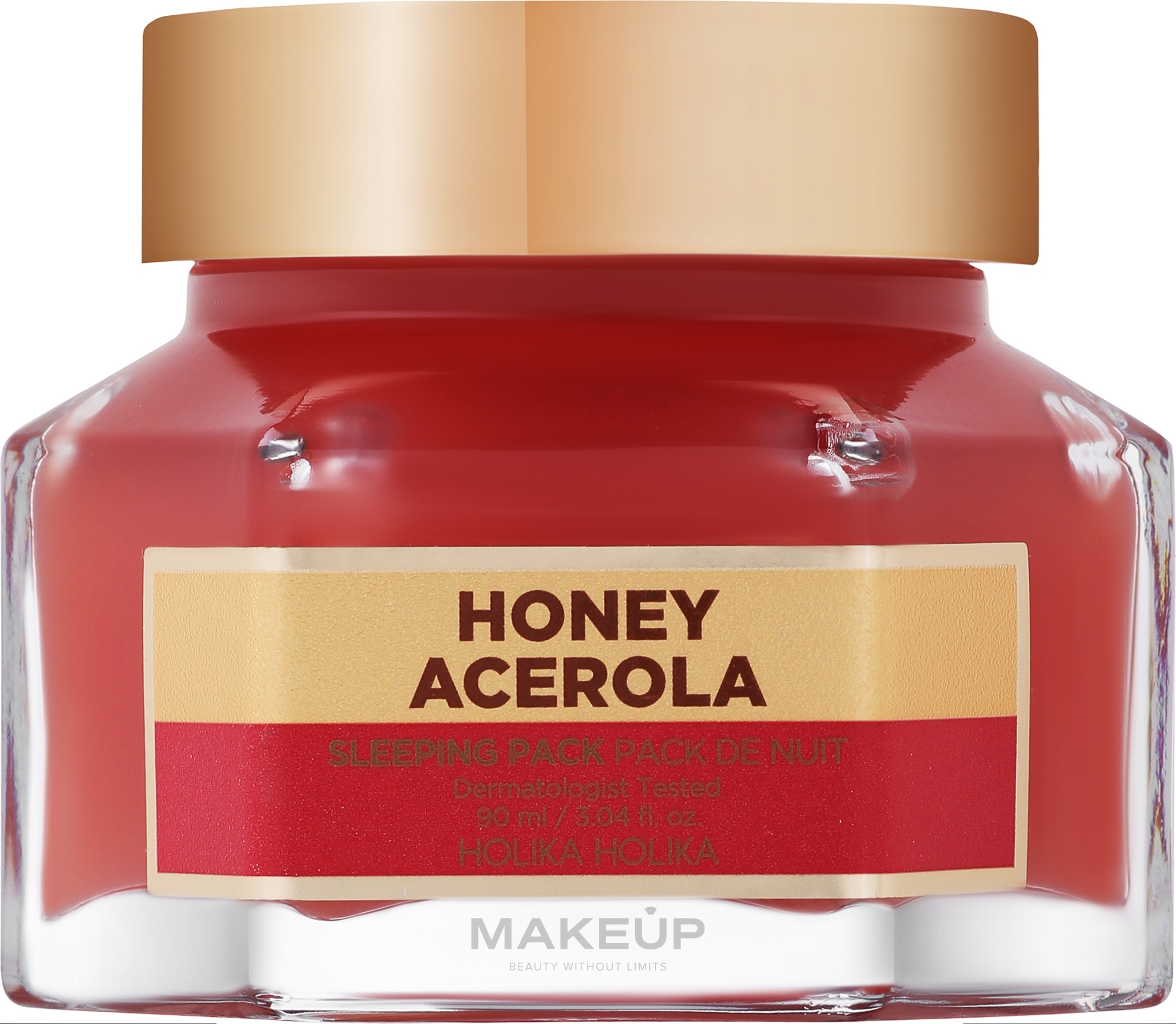 Нічна маска для обличчя - Holika Holika Honey Sleeping Pack Acerola Honey — фото 90ml