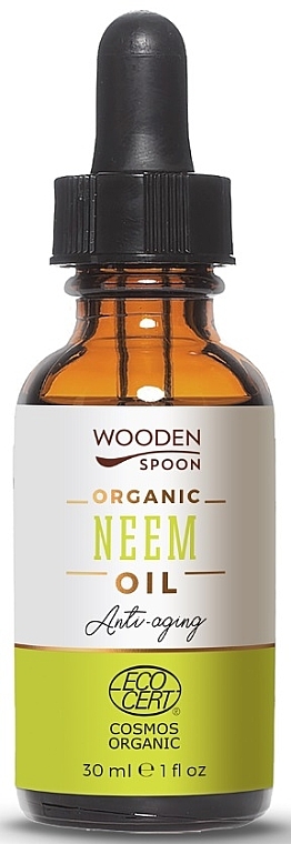 Масло нима - Wooden Spoon Organic Neem Oil — фото N1