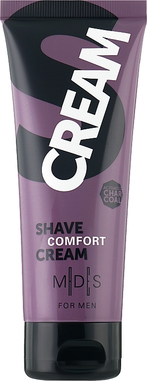 Крем для комфортного гоління з активованим бамбуковим вугіллям і алое вера - Mades Cosmetics M|D|S For Men Shave Comfort Cream