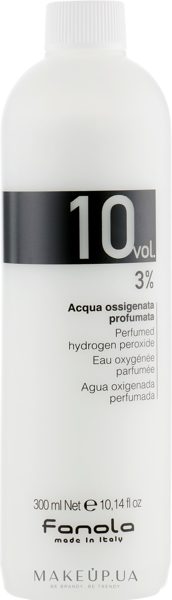Окислитель 10 vol 3% - Fanola Perfumed Hydrogen Peroxide Hair Oxidant  — фото 300ml