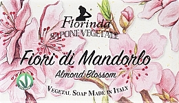 Мыло натуральное "Цветок миндаля" - Florinda Sapone Vegetale Almond Blossom  — фото N2