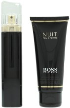 Духи, Парфюмерия, косметика BOSS Nuit Pour Femme - Набор (edp/75ml + body/lotion/100ml)