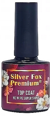 Топ для гель-лаку, 8 мл - Silver Fox Rose Heart Clear — фото N1