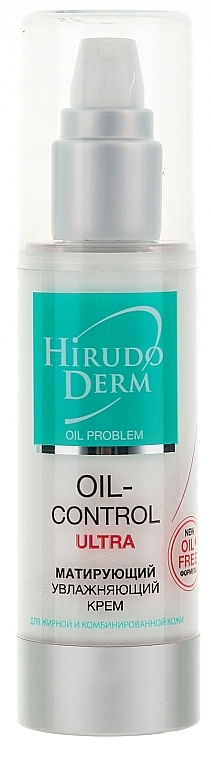 УЦЕНКА Увлажняющий матирующий крем - Hirudo Derm Oil Control Ultra * — фото N4