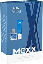 Mexx Man Gift Set - Набор (edt/30ml + sh gel/50ml) — фото N4