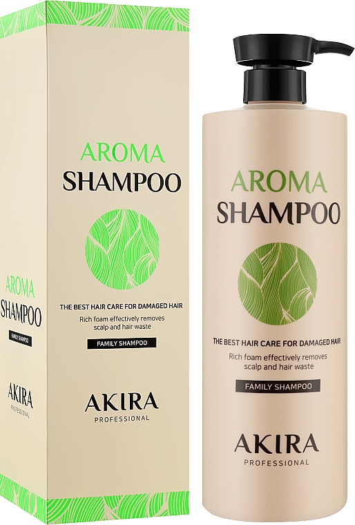Гибокоочищувальний шампунь для волосся - Akira Aroma Shampoo — фото N2
