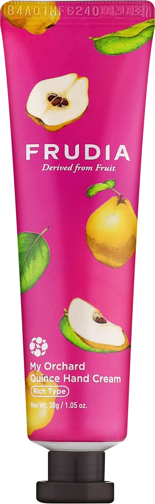 Питательный крем для рук c экстрактом айвы - Frudia My Orchard Quince Hand Cream — фото 30g