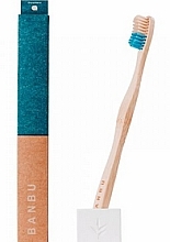 Духи, Парфюмерия, косметика Зубная щетка, жесткая - Banbu Toothbrush Blue