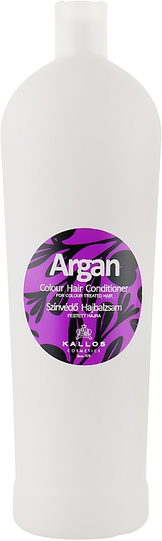 Кондиціонер для фарбованого та пошкодженого волосся - Kallos Argan Colour Condition — фото N1