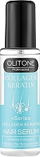 Сыворотка для гладких и упругих волос - Olitone Collagen Keratin  — фото N1