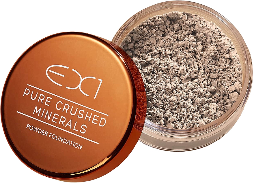 Минеральная рассыпчатая пудра-основа - EX1 Cosmetics Pure Crushed Mineral Powder Foundation — фото N1