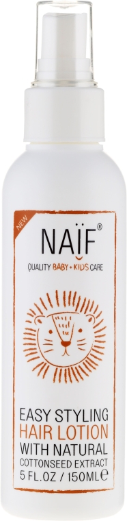 Лосьйон для волосся - Naif Baby Easy Styling Hair Lotion — фото N1