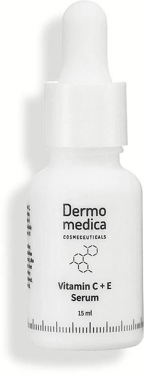 Активна сироватка з вітамінами С і Е - Dermomedica Vitamin C + E Serum — фото N2