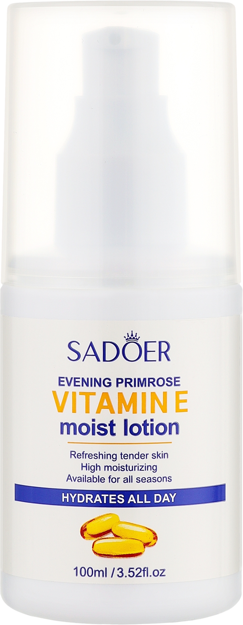 Лосьон с маслом вечерней примулы и витамином Е - Sadoer Evening Primrose Vitamin E Moist Lotion — фото 100ml