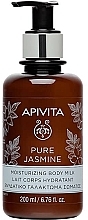 Парфумерія, косметика Зволожуюче молочко для тіла - Apivita Pure Jasmine Moisturizing Body Milk