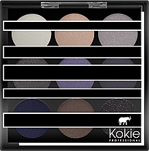 Духи, Парфюмерия, косметика Палетка теней для век - Kokie Professional Eyeshadow Palette