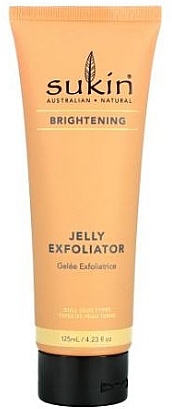 Освітлювальний гель-скраб для тьмяної шкіри обличчя - Sukin Brightening Jelly Exfoliator — фото N1