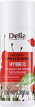 Жидкость для снятия лака с экстрактом розы - Delia Coral Acetone Nail Polish Remover — фото N1