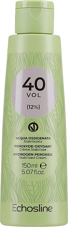 Крем-окислювач - Echosline Hydrogen Peroxide Stabilized Cream 40 vol (12%) — фото N1