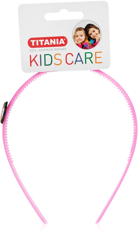 Обруч для волосся пластмасовий "Кекс" - Titania Kids Care — фото N1