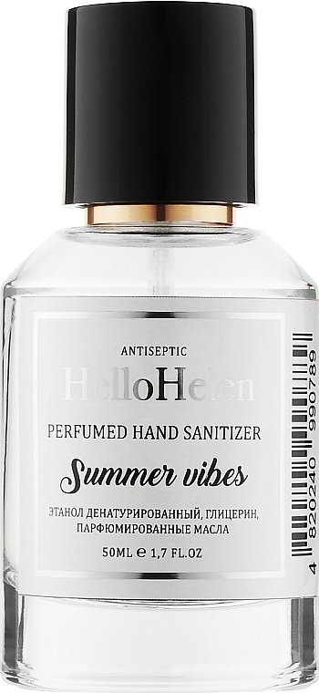 Антисептик для рук "Summer Vibes" - HelloHelen Antiseptic  — фото N1
