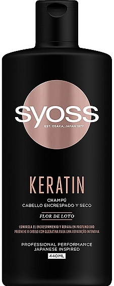 Шампунь для волосся - Syoss Keratin Shampoo — фото N1