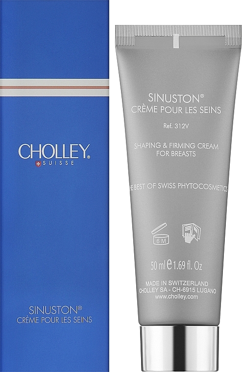 Крем для шкіри грудей, шиї та зони декольте - Cholley Sinuston Creme Pour Les Seins Suractivee — фото N2