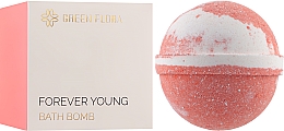 Бомбочка для ванны "Forever Young" - Green Flora Bath Bomb — фото N2