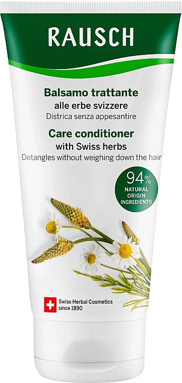Кондиціонер для волосся з екстрактом швейцарських трав - Rausch Swiss Herbal Rinse Conditioner — фото N1
