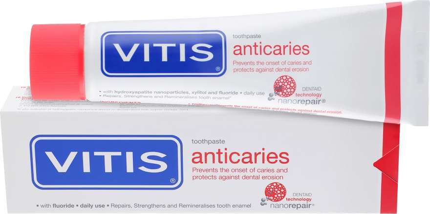 Зубная паста - Dentaid Vitis Anticaries — фото N1