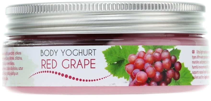 Йогурт для тела "Красный виноград" - Ceano Cosmetics Body Yoghurt