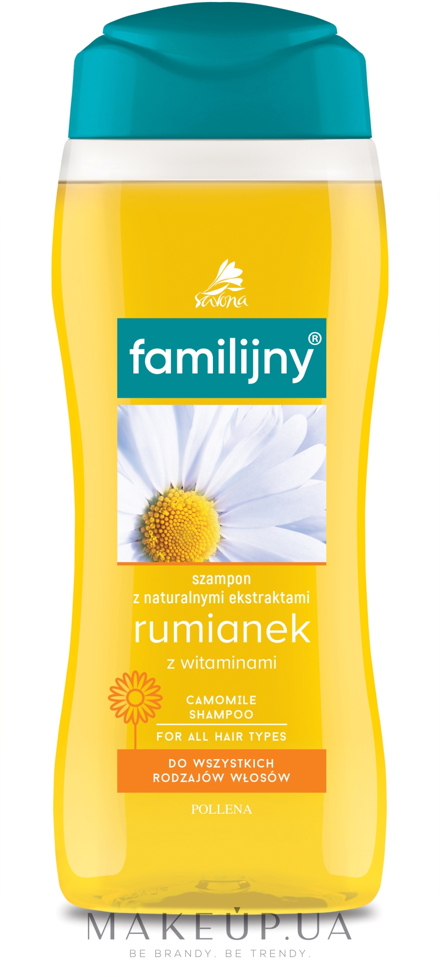 Шампунь для нормальных волос - Pollena Savona Familijny Camomile & Vitamins Shampoo — фото 300ml