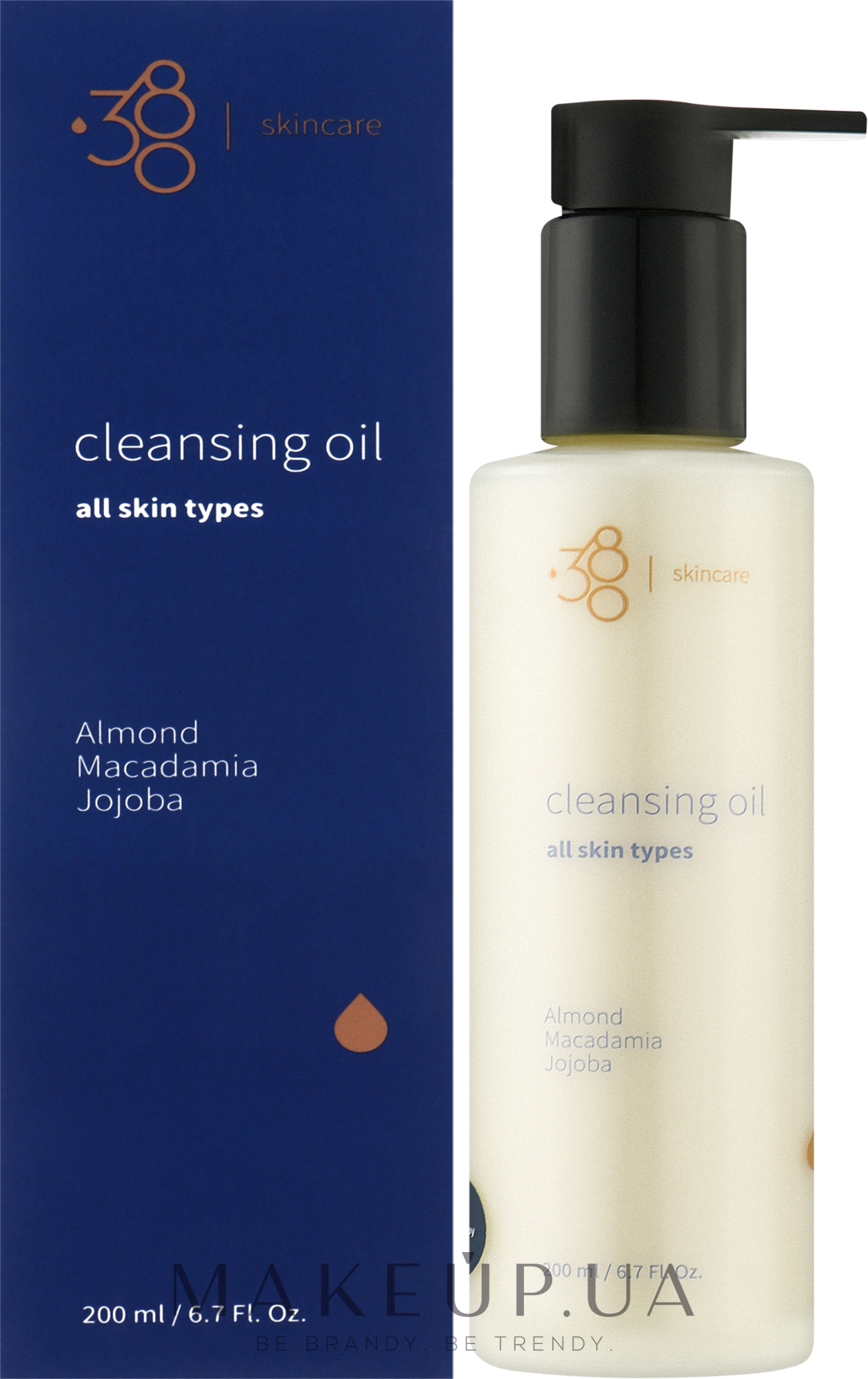 Гидрофильное масло-гель для лица - 380 Skincare Cleansing Oil — фото 200ml